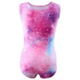 thumbnail image 3 of WIBACKER Gymnastics & Dance Ballet Leotard for Girls Sparkly Activewear One Piece Tumbling Outfit - Pink Aurora, 3 of 12