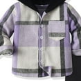 thumbnail image 4 of UAYOTSE Toddler Baby Boy Clothes Long Sleeve Tie Dye Hoodie Sweatshirt Top + Jogger Pants Outfit Set Fall Winter Sweatsuit(6-7 Years,P54-Purple), 4 of 6