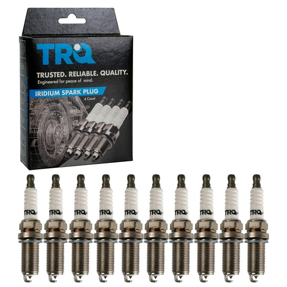 TRQ Iridium Spark Plugs Engine Tune Up Ignition Kit 10 Piece Set New SPA02191 Fits select: 1999-2004 FORD F250, 2000-2005 FORD EXCURSION
