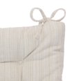 thumbnail image 4 of Klear Vu The Gripper Cojín Antideslizante Para Mecedora, Grueso, Incluye Cojín Para Asiento Y Almohada Para Respaldo Con Lazos Para Interior, Sala De Estar, Mecedora, 17 X 17 Pulgadas, Juego De 2 Piez, 4 of 4