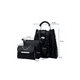 thumbnail image 2 of Set 3 Bolsas Mujer Borla Moda Cartera Crossbody Tote Hobo Pu Color negro, 2 of 3