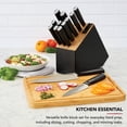 thumbnail image 2 of KitchenAid Classic 14-Piece Slim Knife Block Set with Sharpener, High-Carbon Steel, Black, 2 of 9
