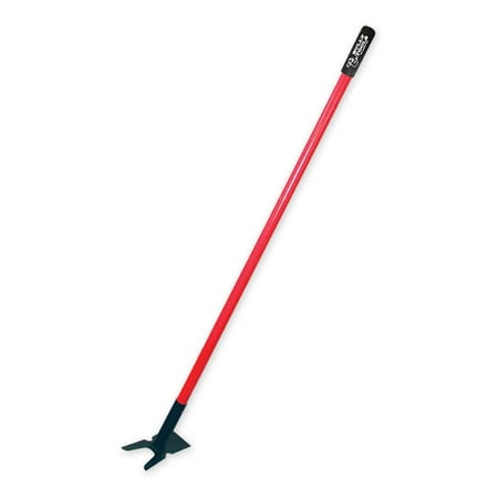 Bully Tools 92357 12-Gauge 2-Prong Weeding Hoe with Fiberglass Handle