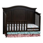 Baby Cache Glendale Toddler Guard Rail in Charcoal Brown