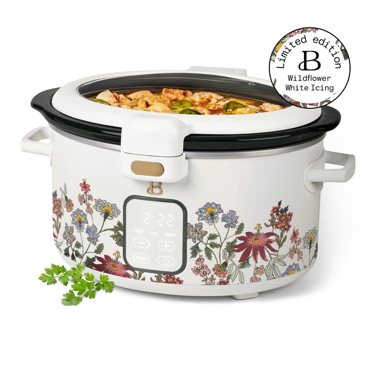 Beautiful 4-Quart Slow Cooker by Drew Barrymore, White photo 2