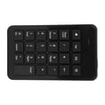 thumbnail image 1 of Wired USB Numeric Keypad, 23  Full Size Keys & Ultra Slim Lightweight Ergonomic Number Pad Design, For Laptop, Desktop, Computer, PC Black, 1 of 8