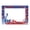 A, variant on Deepigc Happy 4th of July Photo Booth Frame, Patriotic USA Statue of Liberty Selfie Frame, Red White Blue Paper Photo Prop for Independence Day Memorial Day USA 250th Anniversary Party Decorations