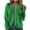 Green, variant on UQJfacai Bomber Jacket Women Textured Lightweight Zip Up Jackets Fashion Fall Coats Long Sleeve Causal Outerwear with Pockets