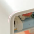 thumbnail image 2 of Caja de almacenamiento para casa de muñecas, vitrina, 2 capas, puerta transparente, color blanco, 2 of 6