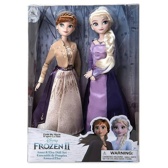 Disney Frozen Frozen 2 Anna & Elsa Doll 2-Pack