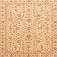thumbnail image 1 of Ahgly Company Indoor Square Abstract Orange Abstract Area Rugs, 4' Square, 1 of 6