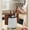White, variant on Rotary Kitchen Organizer And Kitchen Tool Storage, 360 ° Rotary Shelf, Kitchen Knives And Chopping Boards For Household Kitchen And Pantry