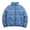 Blue, variant on Hvyesh Womens Cropped Puffer Jackets Warm Long Sleeve Zip Up Stand Collar Puffer Coats Trendy Bubble Quilted Outwear Coats with Pockets