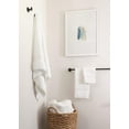 thumbnail image 4 of 100% Organic Cotton Bath Towel Set | Bathroom Luxury Towel Set of 6 | GOTS Certified | Hotel Premium Towels | 700 GSM | 2 Bath Towels 30 x 56 | 2 Hand Towels 16 x 30 | 2 Wash Cloths 13 x 13 | White, 4 of 4