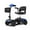 Blue, variant on Travel Mobility Scooter, Heavy Duty Electric Scooters with 4 Anti-Tip Wheels, Compact Lightweight Mobility Scooters for Seniors Adults Elderly, Foldable Mobility Scooter, Holds 265lbs, Blue