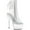 Clear/Clear, variant on Women's Pleaser Adore 1018C-RB Open Toe Bootie