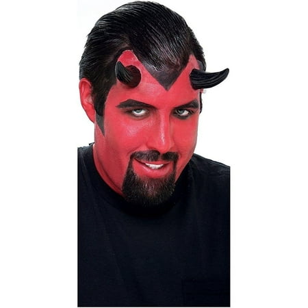 Black Demon Horns Adult Halloween Accessory