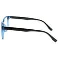 thumbnail image 6 of OPULIZE LEO Reading Glasses - 2 -Pack - Large Rectangular Frame - Black, Blue - Mens Womens - Spring Hinges - RR55-13 - +2.50, 6 of 6