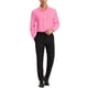 thumbnail image 2 of Camisa de vestir de botones de manga larga para hombre con estampado de lunares INSPIRE CHIC L Rosa, 2 of 7