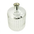 thumbnail image 2 of A&B Home Antiqued Silver Glass Vase with Black Specks 9.8" x 9.8" x 13.8", 2 of 9