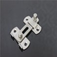 thumbnail image 4 of Hebilla de cerradura grande de acero inoxidable de acero izquierdo, pestillo de puerta, hardware de pestillo de puerta antirrobo, 4 of 4