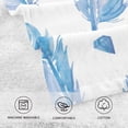thumbnail image 4 of GZHJMY Jewelled Feather Cotton Towels Set 2 Pcs Absorbent Hand Towel Face Towels Kitchen Towels Bath Towels for Bathroom Laundry Room Kitchen 16 x 28 Inches, 4 of 7
