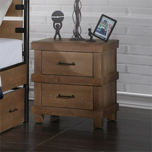 Antique Oak Nightstand Walmart Com Walmart Com