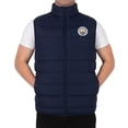 thumbnail image 1 of Manchester City FC Mens Quilted Padded Gilet, 1 of 6