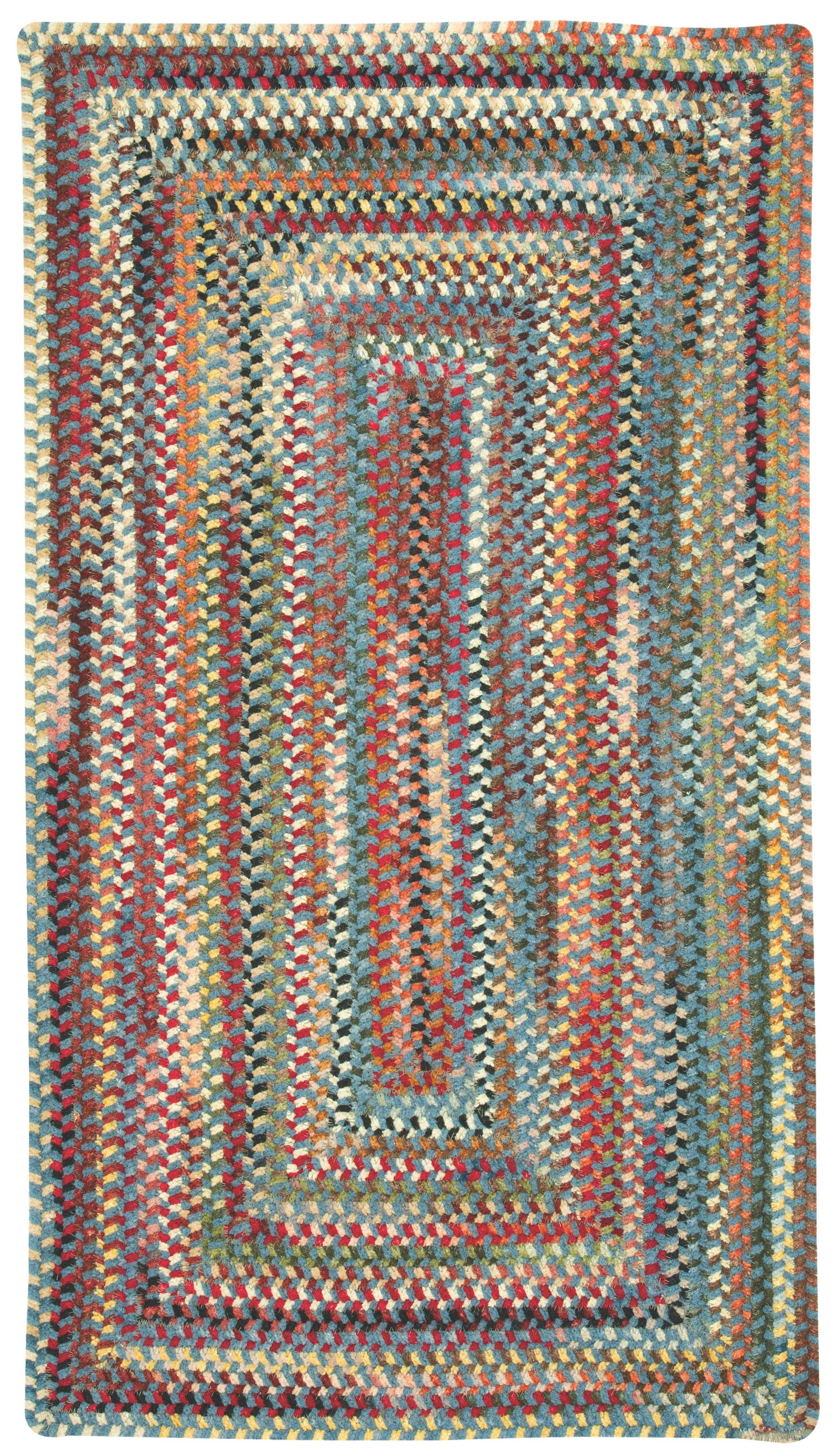 Capel Rugs Eaton Concentric Rectangle Braided Rugs