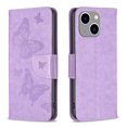 thumbnail image 2 of TECH CIRCLE Butterfly Case for 2022 iPhone 14 Plus (6.7") Cell Phone - PU Leather Protective Wallet Flip Case (Purple), 2 of 8