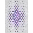 thumbnail image 1 of Ahgly Company Indoor Rectangle Patterned Lavender Purple Novelty Area Rugs, 3' x 5', 1 of 6