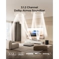 thumbnail image 2 of Barra de Sonido ULTIMEA Skywave F30 3.1.2 canales con Subwoofer de 6.5", 2 of 8