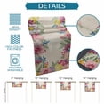 thumbnail image 6 of Easter Flowers Table Runner 90 Inches, Eggs Spring Floral Rustic Vintage Bed Runner Dresser Scarves Tabletop for Indoor Outdoor Parties/Ceremony/Banquet, 13" x 90", 6 of 8
