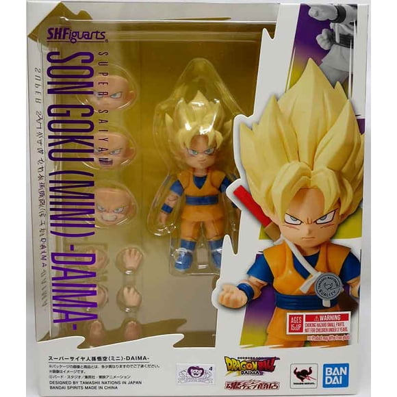 Dragonball Daima 3.75 Inch Action Figure S.H. Figuarts Exclusive - Super Saiyan Son Goku Mini