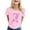 Pink, variant on Breast Cancer Shirts Women Cute Summer Graphic Shirts Vintage Boho Flowers Short Sleeve T Shirt Inspirational Care Gifts Short Sleeve Tops (Pink, M)