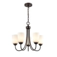 thumbnail image 6 of 9805-RBZ Millennium Lighting Ivey Lake - 5 Light Chandelier-17 Inch Tall and 20 Inch Wide     -Traditional Installation, 6 of 7