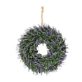 thumbnail image 2 of Corona de bienvenida de lavanda Artificial Soledad 18 pulgadas Estilo C, 2 of 10