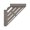 B, variant on Wall Mounted Triangle Storage Shelf, Metal Hollow Floating Corner Shelves for Kitchen Counter & Bathroom Organizer, Gray