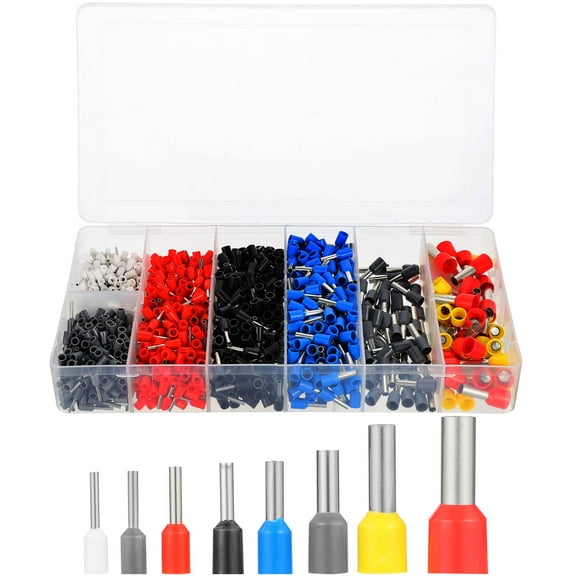 WHAMVOX 1 Set Ferrule Connector Cold-pressed Terminal Ferrule Wire End Ferrule Terminal