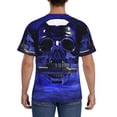 thumbnail image 2 of Rocae Steel Skull for Men's Moisture-Wicking Crew Tee - T-Shirt for Sports, Outdoor Activities, and Casual WearLarge, 2 of 9