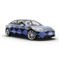 thumbnail image 6 of Rwraps Blue Argyle Indigo Night Matte Vinyl Film Wrap 59in x 23ft Vinyl Vehicle Car Film Sheet Roll, 6 of 9