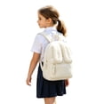 thumbnail image 4 of WAYUTE Backpack for Kids Cute Backpacks with Rabbit Ears Design Large Capacity Solid Color Lightweight and Everyday Use Bookbag Casual School Activities, 4 of 6