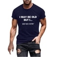 thumbnail image 1 of T-Shirt Graphique Imprimé pour Hommes, Manches Courtes Col Rond, Tissu Léger en Coton pour Confort Quotidien, 1 of 4