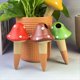 thumbnail image 3 of Seta con Picos de Riego de Terracota, 4 Piezas de Picos de Autorriego, Globos de Riego para Plantas de Interior y Exterior, 3 of 5