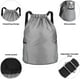 thumbnail image 3 of Almi Drawstring Gym Bag, Gym Sack, Drawstring Backpack, Unisex Pe Bags Drawstring With Outside Gift, 3 of 5