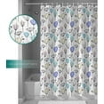 thumbnail image 3 of Fabric Shower Curtain 72x72 Inch, Tuil Dandelion Flowers Plants Shower Curtain for Bathroom with Hooks,Waterproof Bath Shower Curtain Sets Decorative Bathroom Accessories, 3 of 6