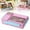 Pink, variant on 4 Compartment Bento Box 47OZ Leak Proof Lunch Container for Kids Teens Students School Work, Meal Prep Box with Airtight Lid, Microwave Food Storage Container for Travel and Office
