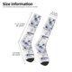 thumbnail image 2 of Balery Indigo Tie Dye Calcetines novedosos Calcetines deportivos Calcetines hasta la rodilla Calcetines de algodón Calcetines originales y geniales, 2 of 6