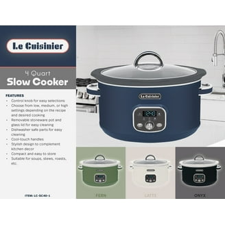 Pioneer Woman Quart Programmable Crockpot, Removable Crock