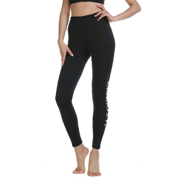 Bellella - US Plus Size Women Soft Stretch Yoga Pants High Waist Yoga Leggings Fitness Sports
